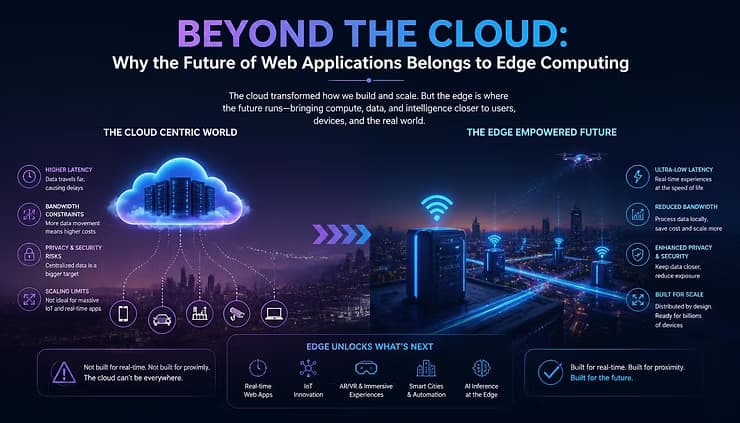 Beyond the Cloud: Why the Future of Web Applications Belongs to Edge Computing