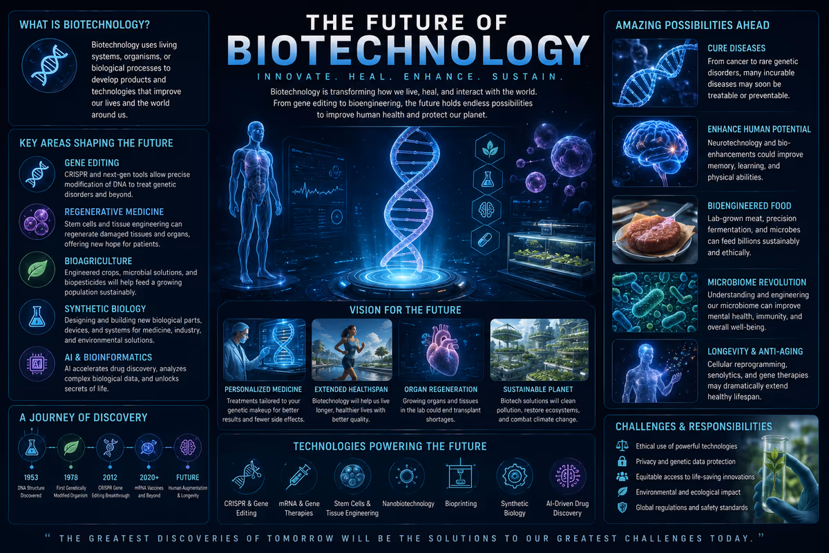 The Future of Biotechnology: Engineering the Next Generation of Life