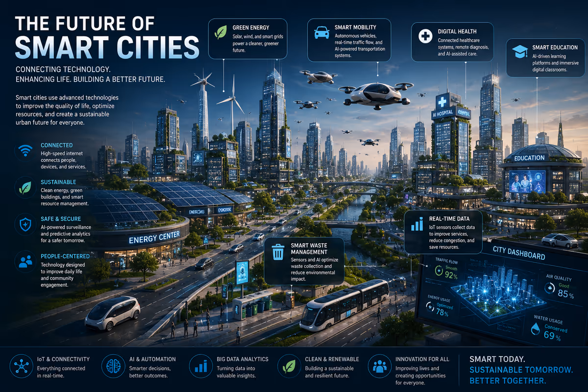 The Future of Smart Cities: How Technology Will Transform Urban Life