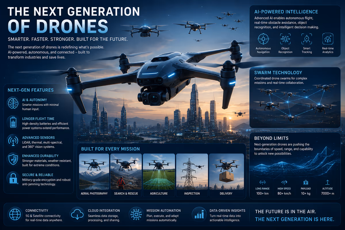 The Next Generation of Drones: How AI Is Changing the Sky